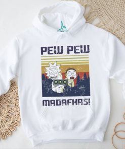 Official Official Rick And Morty Pew Pew Madafakas Vintage Shirt