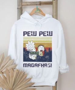 Official Official Rick And Morty Pew Pew Madafakas Vintage Shirt