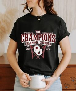 Official Oklahoma Sooners 2024 Big 12 WBB Champions Shirt