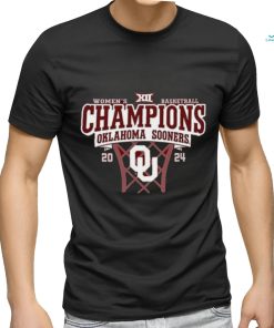 Official Oklahoma Sooners 2024 Big 12 WBB Champions Shirt