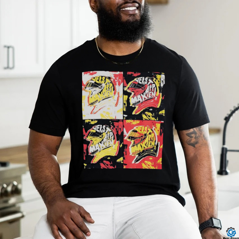 Official Oracle Red Bull Racing Max Verstappen Pop Art Shirt Official Oracle Red Bull Racing Max Verstappen Pop Art Shirt