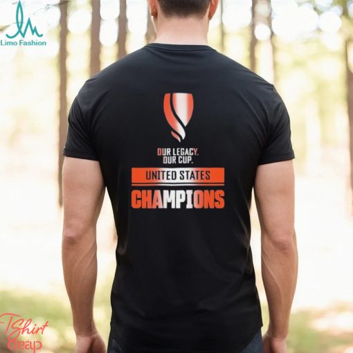 Official Our Legacy Our Cup United States Champions Shirt