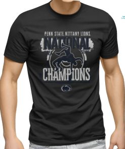 Official Penn State Nittany Lions 2024 NCAA Wrestling National Champions Comfort Colors T Shirt
