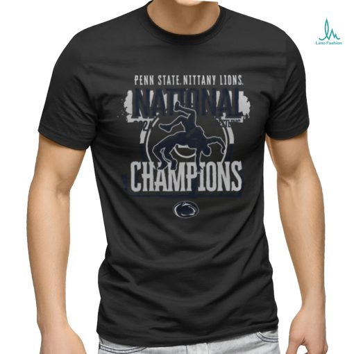 Official Penn State Nittany Lions 2024 NCAA Wrestling National Champions Comfort Colors T Shirt