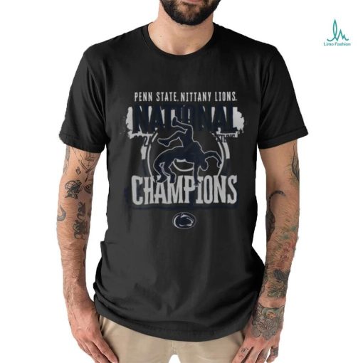 Official Penn State Nittany Lions 2024 NCAA Wrestling National Champions Comfort Colors T Shirt