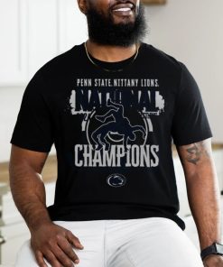 Official Penn State Nittany Lions 2024 NCAA Wrestling National Champions Comfort Colors T Shirt