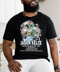 Official Philadelphia Eagles Jason Kelce Thank You For The Memories T Shirt