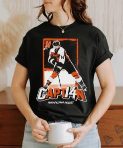 Official Philadelphia Flyers Captain 14 Sean Couturier Shirt