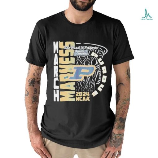 Official Purdue Boilermakers 2024 NCAA March Madness The Road To Phoenix Shirt