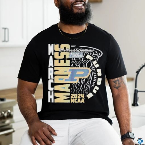 Official Purdue Boilermakers 2024 NCAA March Madness The Road To Phoenix Shirt