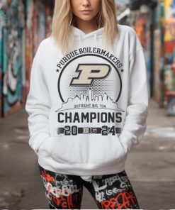 Official Purdue boilermakers outright big ten champions basketball 2024 shirt