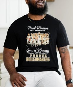 Official Real Women Love Basketball Smart Women Love The Purdue Men’s Basketball 2024 Shirt