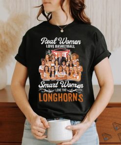 Official Real Women Love Basketball Smart Women Love The Texas Longhorns Women’s Basketball 2024 Shirt