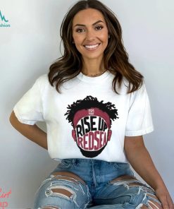 Official Rise Up Red Sea Face Logo T shirt