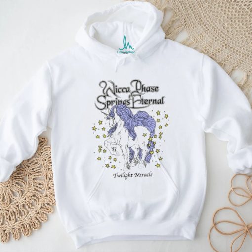 Official Run For Cover Records Merch Store Wicca Phase Springs Eternal Twilight Miracle Unicorn T Shirt