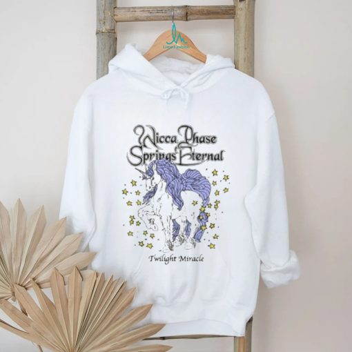 Official Run For Cover Records Merch Store Wicca Phase Springs Eternal Twilight Miracle Unicorn T Shirt