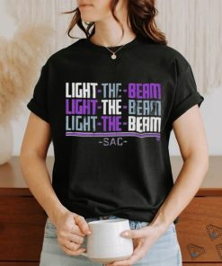 Official Sacramento light the beam chant T shirt