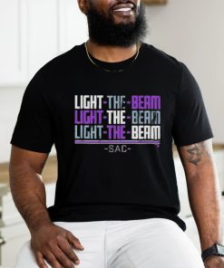 Official Sacramento light the beam chant T shirt