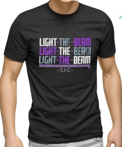 Official Sacramento light the beam chant T shirt