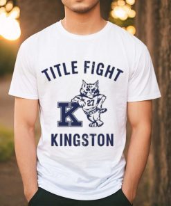 Official Sacred Deer Title Fight Kingston Varsity Shirt