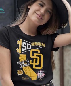 Official San Diego Padres Split Zone America’s Finest Shirt