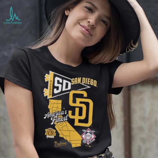 Official San Diego Padres Split Zone America’s Finest Shirt