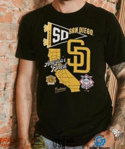 Official San Diego Padres Split Zone America’s Finest Shirt