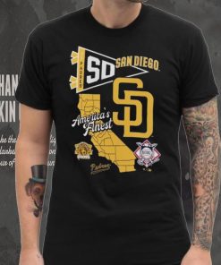 Official San Diego Padres Split Zone America’s Finest Shirt