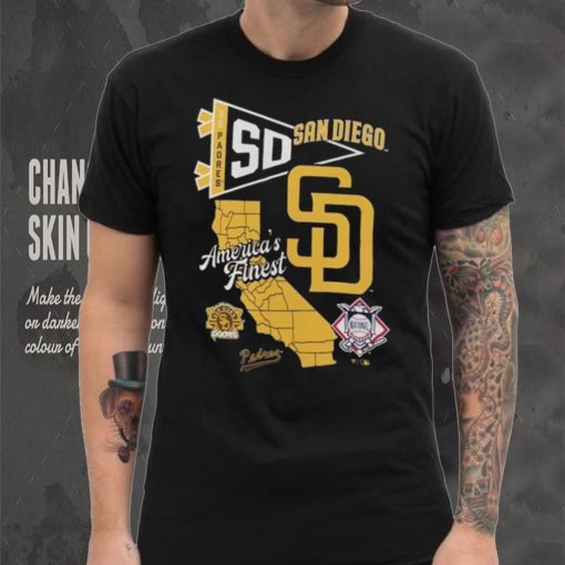 Official San Diego Padres Split Zone America’s Finest Shirt