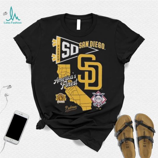 Official San Diego Padres Split Zone America’s Finest Shirt
