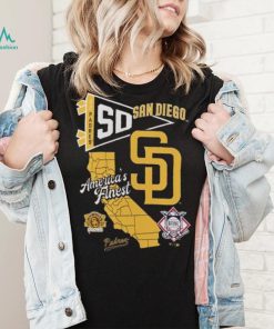 Official San Diego Padres Split Zone America’s Finest Shirt