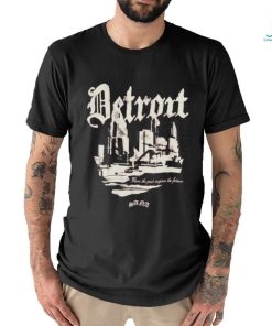 Official Sana Detroit Red Wings Sana Detroit Distressed 3D Detroit T Shirt