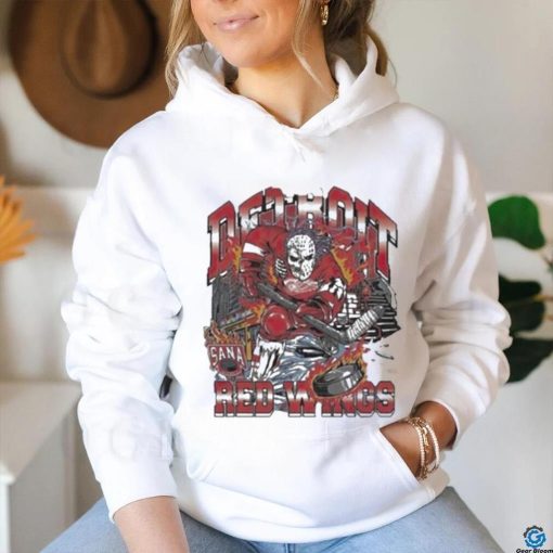 Official Sana X Detroit Red Wings Hockey Collab T Shirt