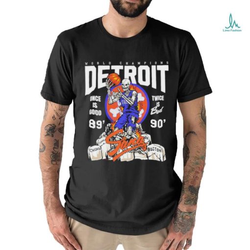 Official Sana detroit red wings sana detroit bad boys once good twice bad shirt