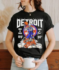 Official Sana detroit red wings sana detroit bad boys once good twice bad shirt