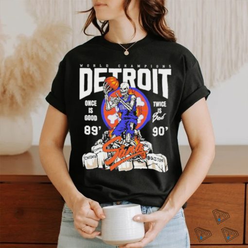 Official Sana detroit red wings sana detroit bad boys once good twice bad shirt