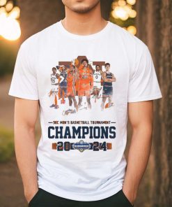 Official Sec Men’s Basketball Champions 2024 Auburn Tigers Let’s Go Tigers T shirt