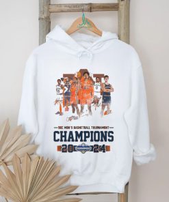 Official Sec Men’s Basketball Champions 2024 Auburn Tigers Let’s Go Tigers T shirt