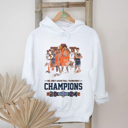 Official Sec Men’s Basketball Champions 2024 Auburn Tigers Let’s Go Tigers T shirt
