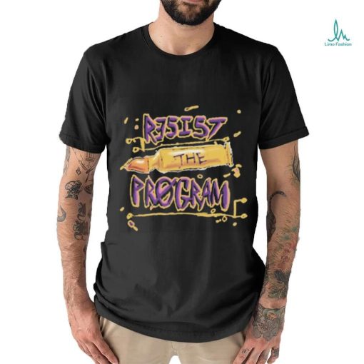 Official Sental Merch Resist The Program Bullet T shirt