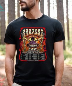 Official Slash Announces S.E.R.P.E.N.T. Festival Tour 2024 T shirt
