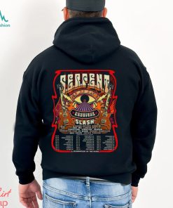 Official Slash Announces S.E.R.P.E.N.T. Festival Tour 2024 T shirt