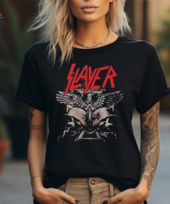 Official Slayer Chain Skulls Fall Us & Canadian Tour T shirt