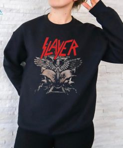 Official Slayer Chain Skulls Fall Us & Canadian Tour T shirt