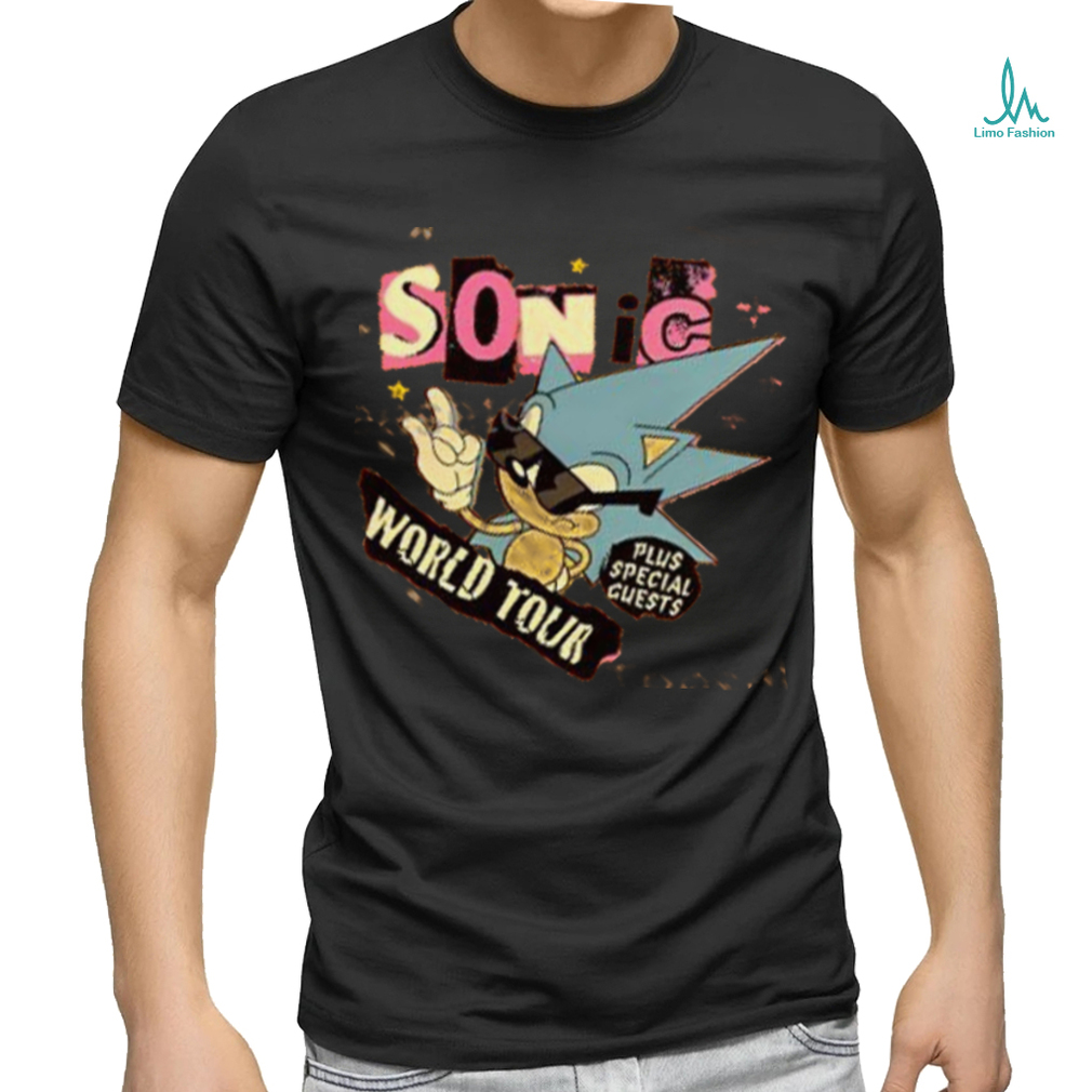Official Sonic World Tour Plus Special Guests T Shirt Official Sonic World Tour Plus Special Guests T Shirt