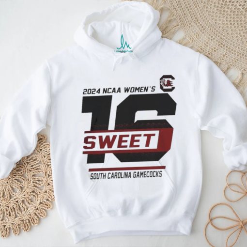 Official South Carolina Gamecocks 2024 NCAA Women’s Sweet 16 T Shirt
