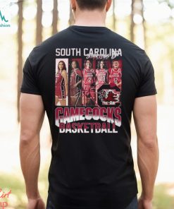 Official South Carolina Gamecocks 2024 Women’s Basketball Starting 5 Shirt