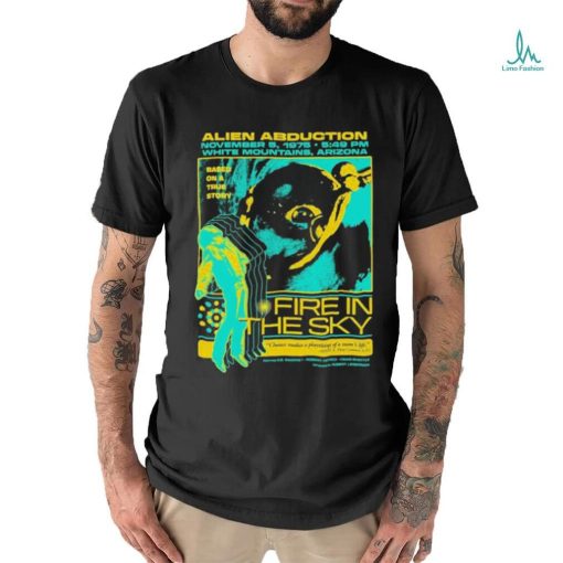 Official Studiohouse designs merch store fire in the sky attractive shirt