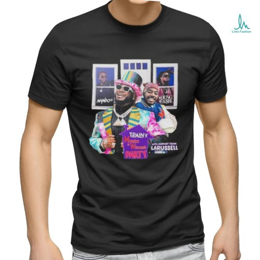 Official T Pain Mansion In Wiscansin Party Tour 2024 T shirt