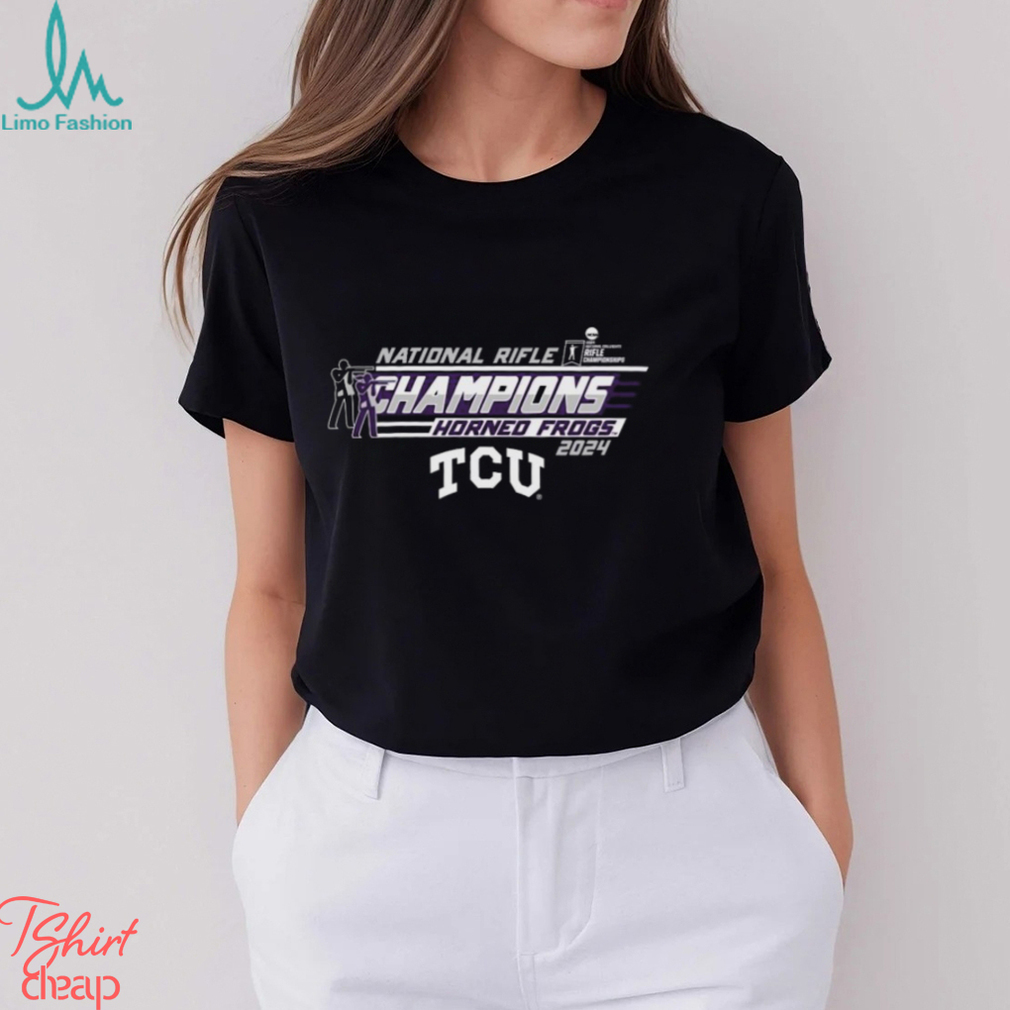 Official TCU Horned Frogs 2024 NCAA Rifle National Champions T Shirt Official TCU Horned Frogs 2024 NCAA Rifle National Champions T Shirt